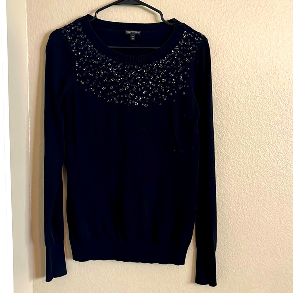Express black sweater
